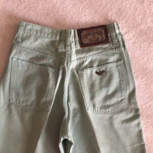 Vintage pistachio Green Armani Jeans - Picture 13 of 14